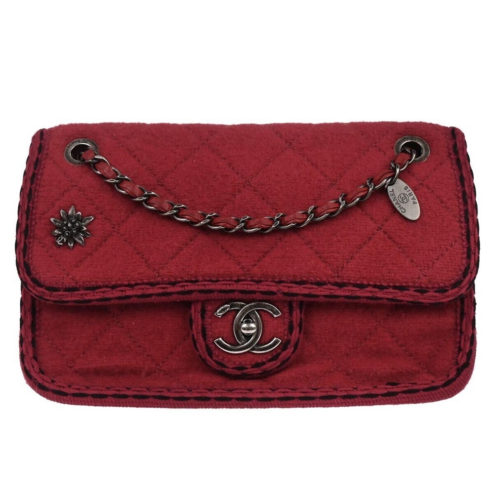 Chanel Paris-Salzburg Flap Quilted Wool Small